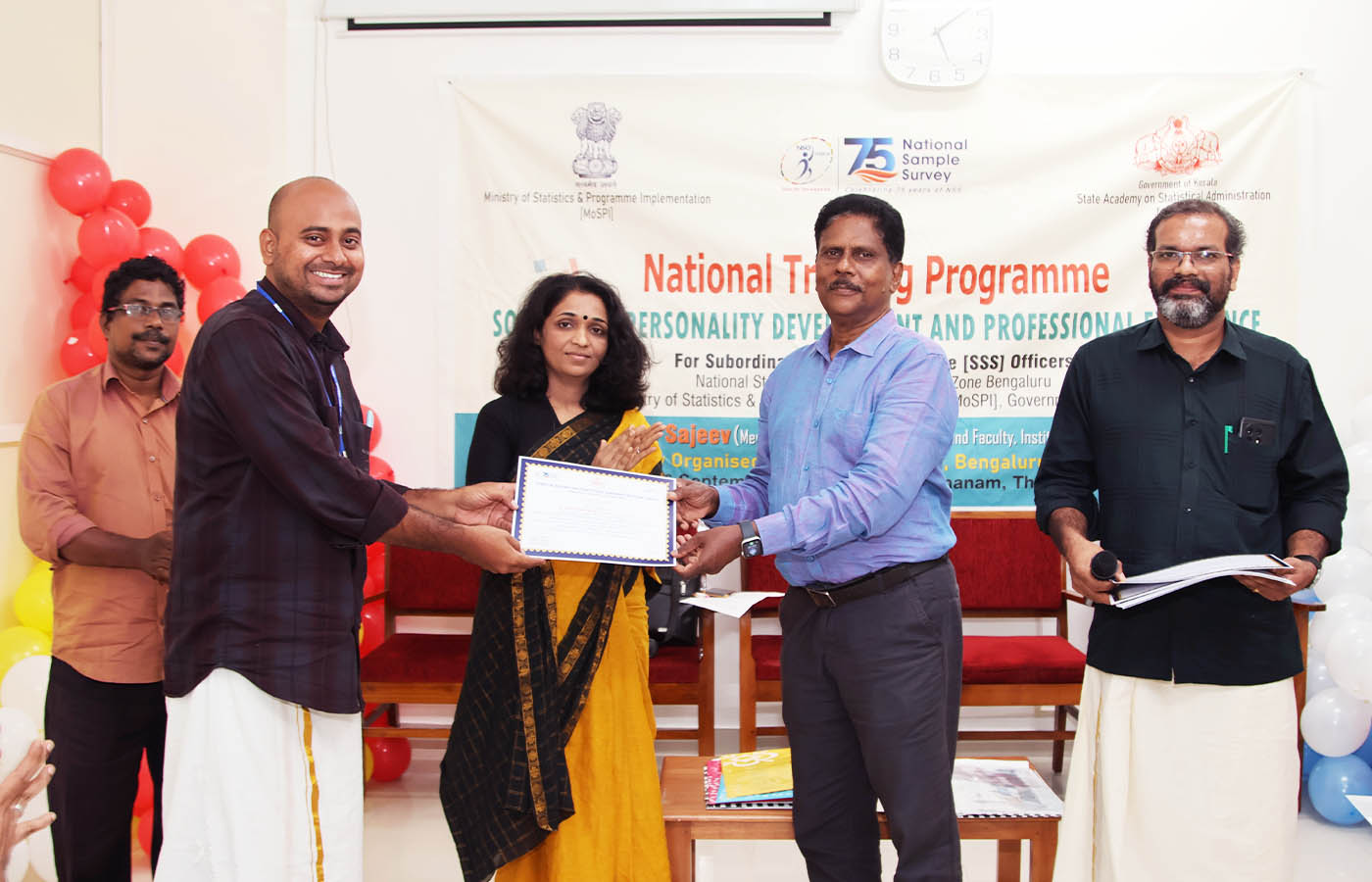 Sri. M Prithvinath Reddy, Junior Statistical Officer, NSO Sub Regional Office, Nellore, Andhra Pradesh