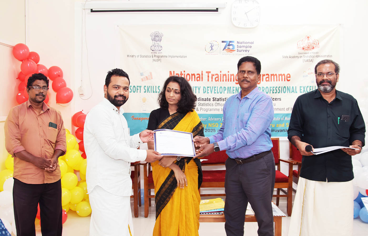 Sri. Deepak, Senior Statistical Officer, NSO Regional Office, Panaji, Goa.