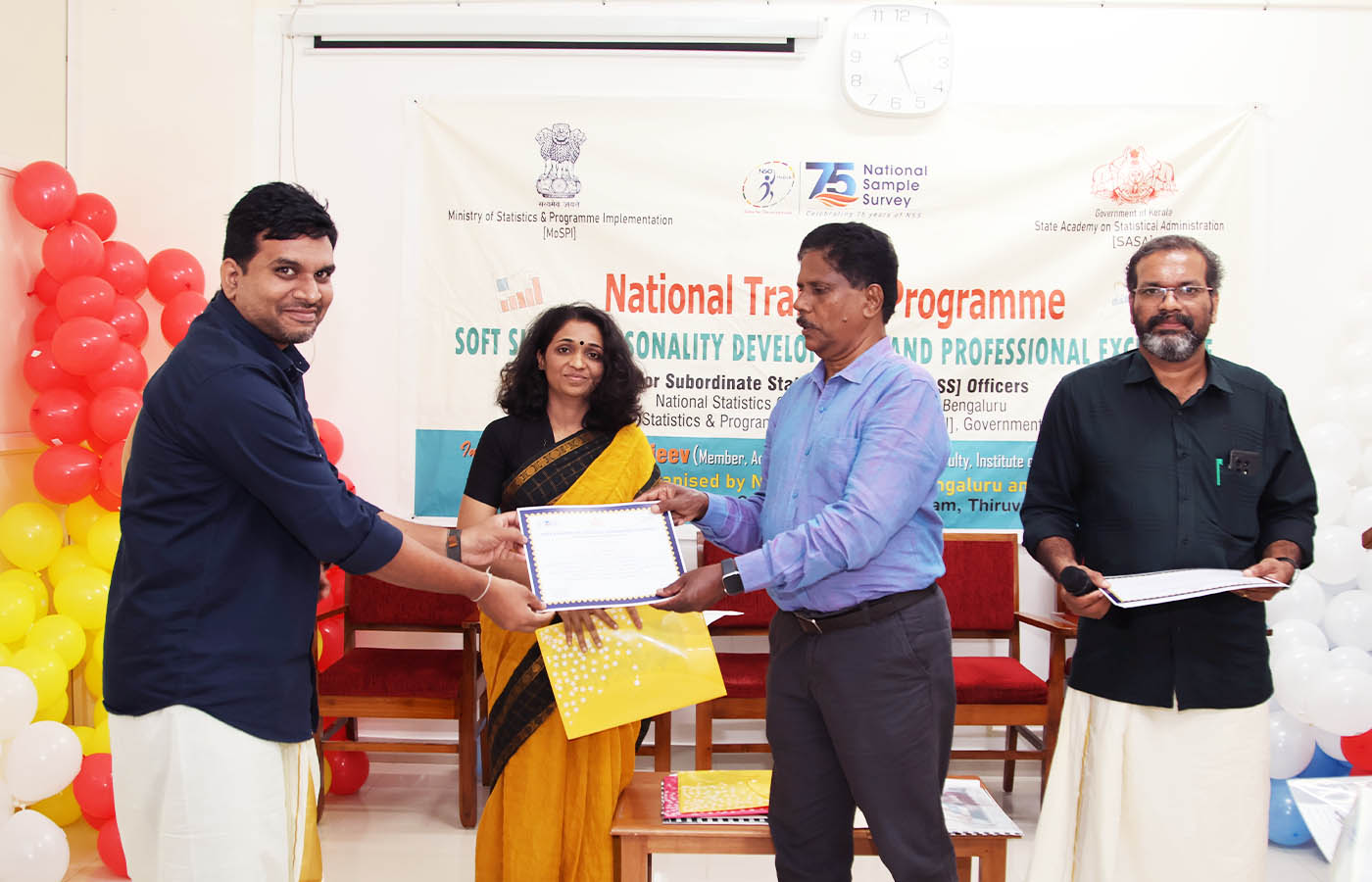 Sri. V S H Sravan, Senior Statistical Officer, NSO Sub Regional Office, Warangal, Telengana.