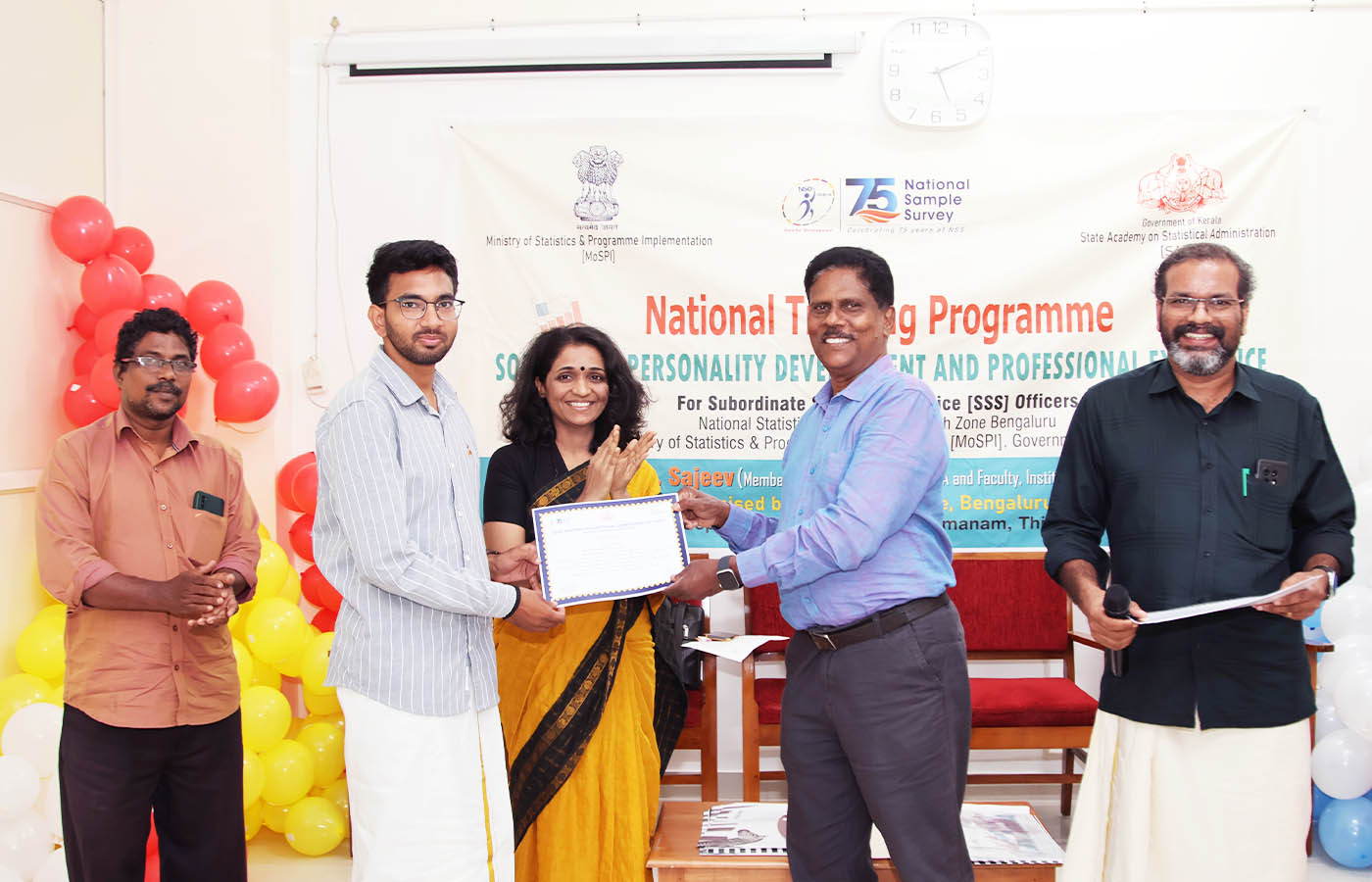 Sri. Pawan Kumar, Junior Statistical Officer, NSO Regional Office, Panaji, Goa.