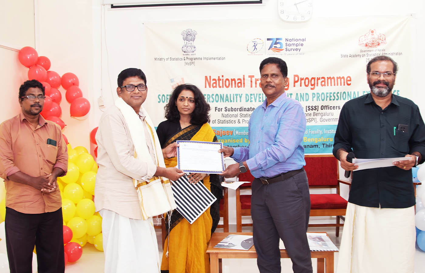 Sri. Gangadhara Rao, Senior Statistical Officer, NSO Sub Regional Office, Visakhapatnam, Andhra Pradesh