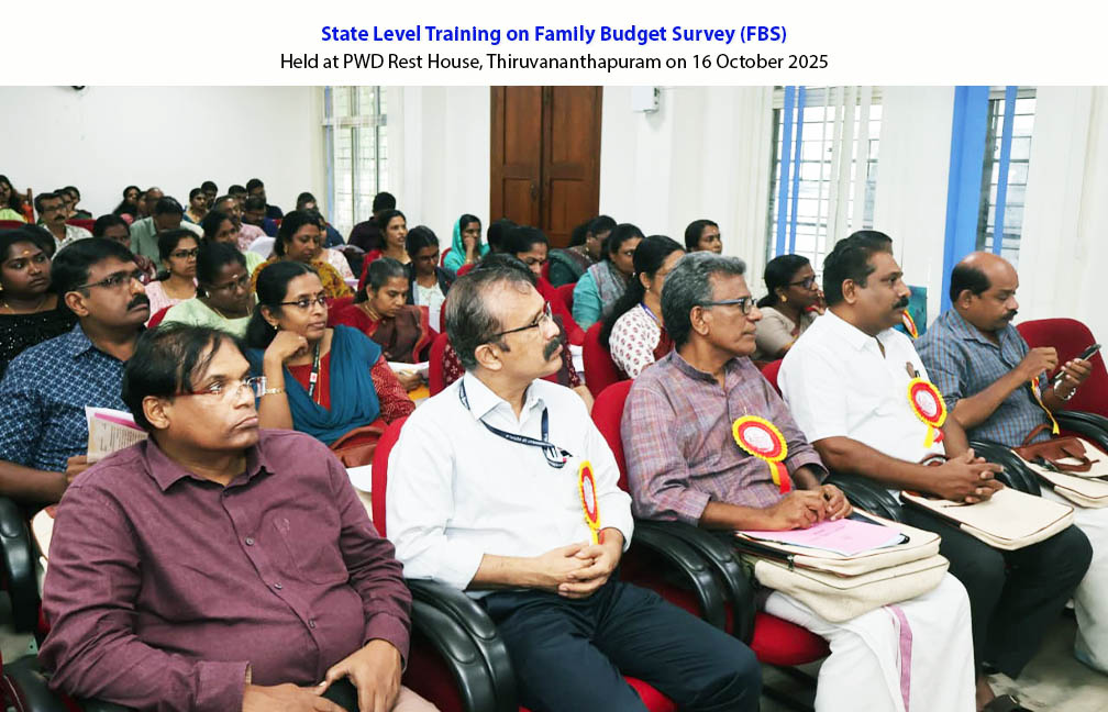 Training Programme on Family Budget Survey 2025-26 held at Thiruvananthapuram on 16-10-2025.