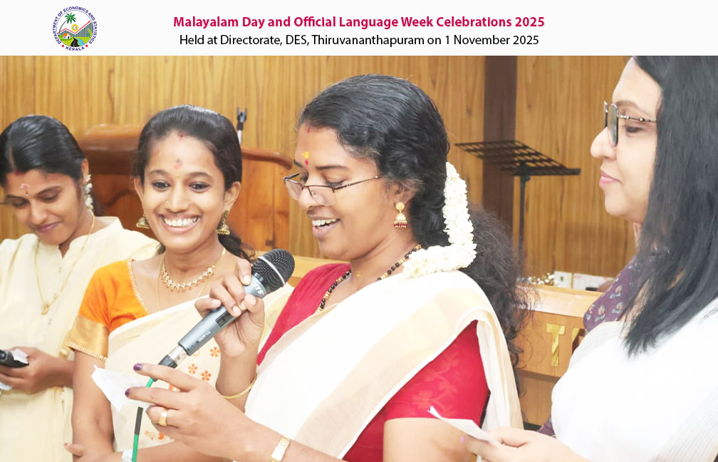 Malayalam day celebration and Official Language week celebration held at Directorate on 01-11-2025.