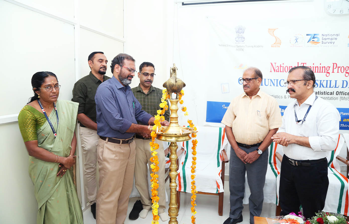 National Training on Communication Skill Deveopment for SSS cadre officers of MoSPI held at SASA from 10 to 14 Nov 2025.