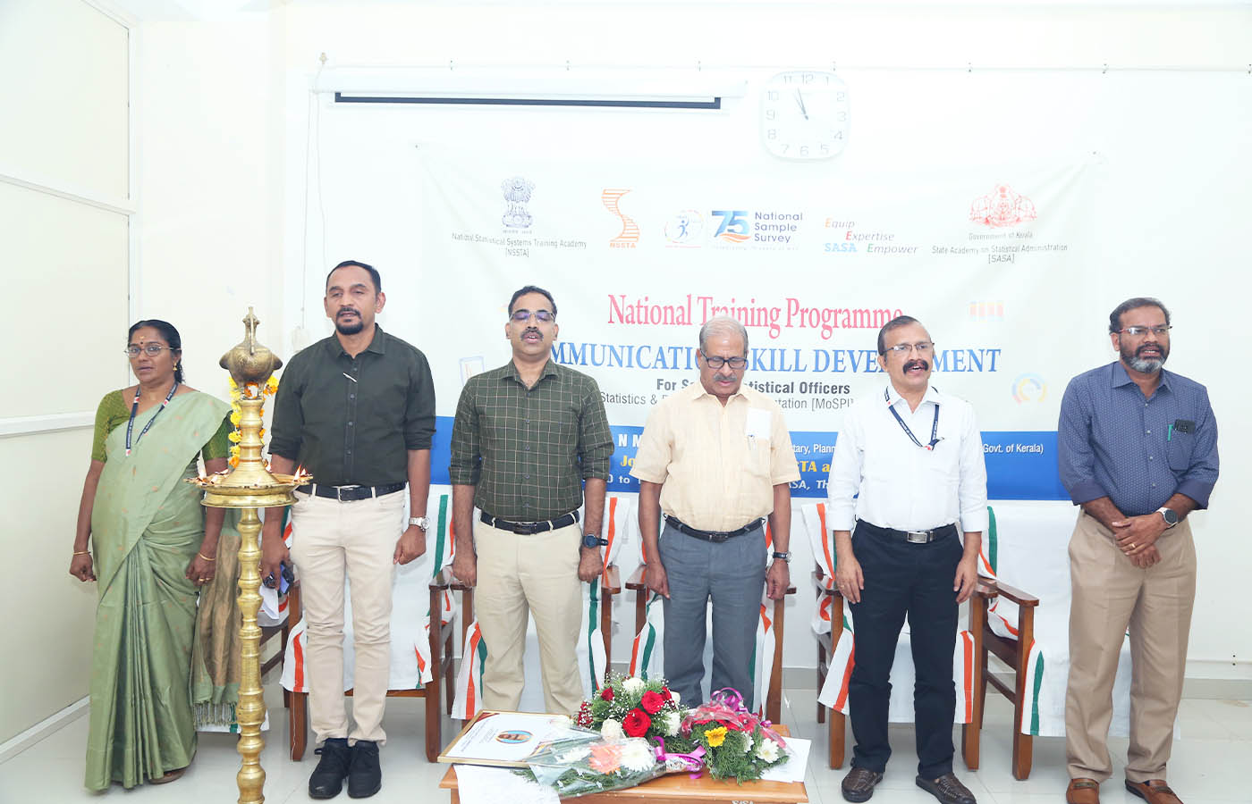 National Training on Communication Skill Deveopment for SSS cadre officers of MoSPI held at SASA from 10 to 14 Nov 2025.