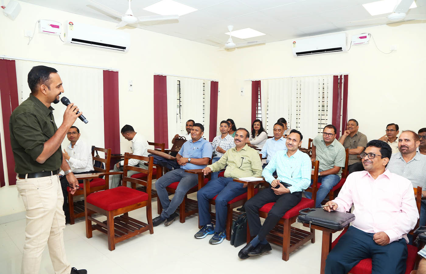 National Training on Communication Skill Deveopment for SSS cadre officers of MoSPI held at SASA from 10 to 14 Nov 2025.