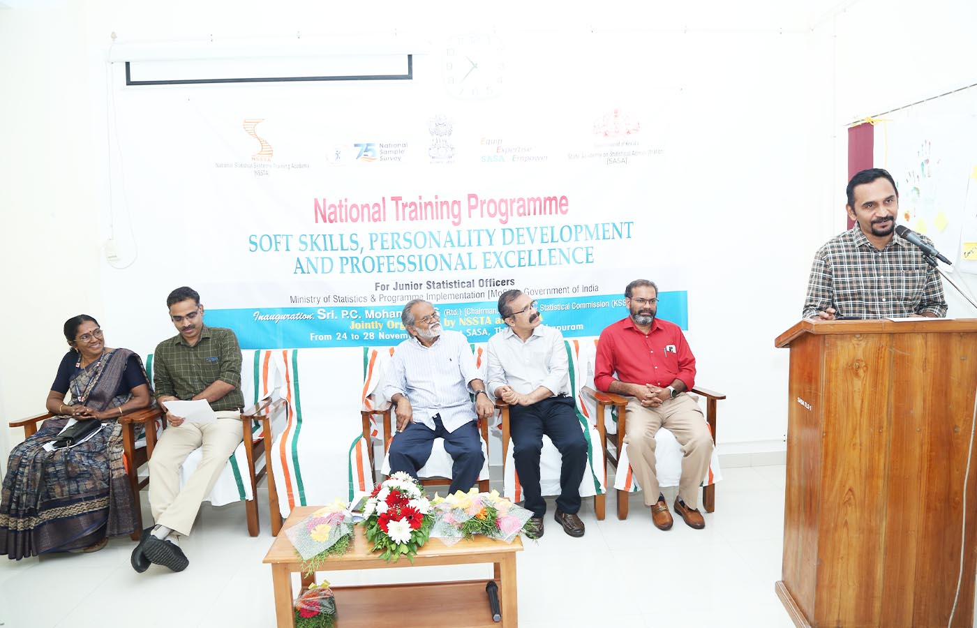 National Training on Soft Skills for JSO cadre officers of MoSPI held at SASA from 24 to 28 Nov 2025.