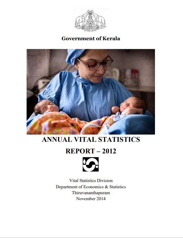 Annual Vital Statistics Report 2012