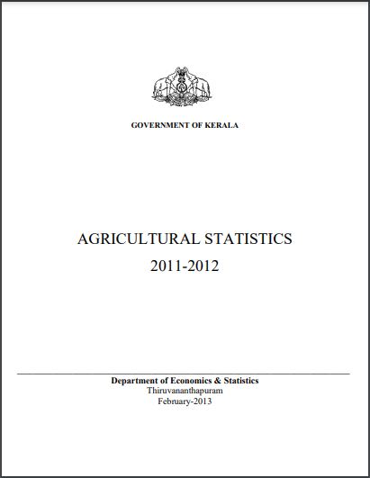 Report on Agricultural Statistics 2011-12