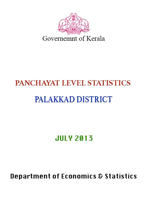 Panchayath Level Statistics 2011 Palakakd