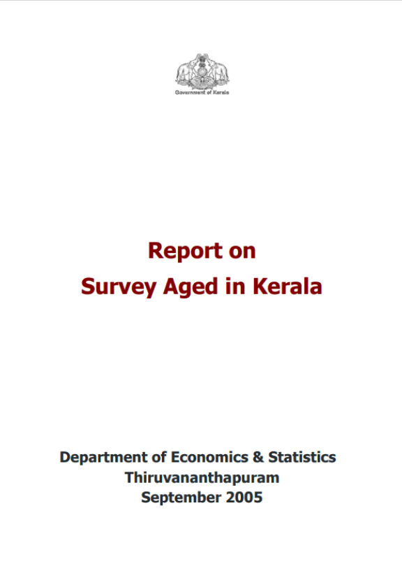 Report on Survey Aged in Kerala