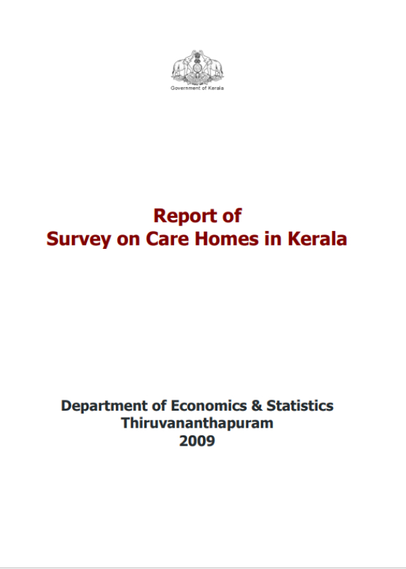 Report of Survey on Care Homes in Kerala