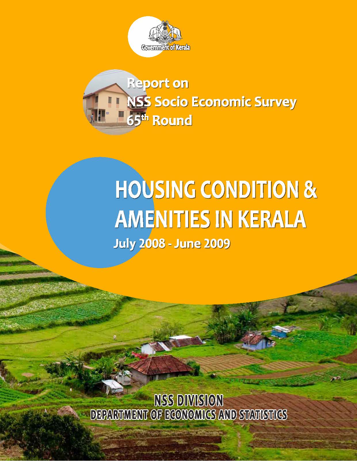 NSS 65th round - Housing Condition & Amenities in Kerala